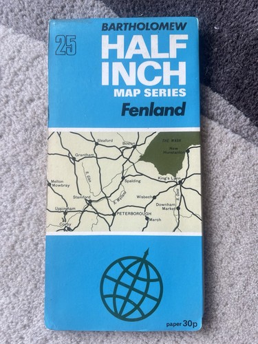 Bartholomew map fenland - bartholomew,