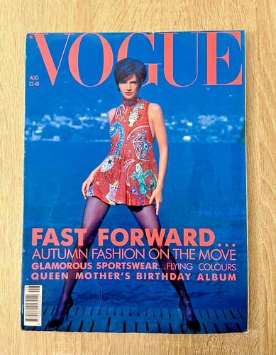 Vintage vogue magazine - vintage,