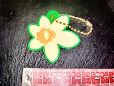 Spring Daffodil Keyring Bagtag