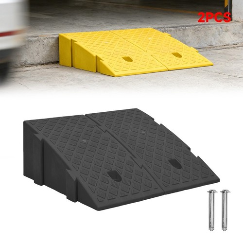 Dkiei 2pcs rubber kerb ramps - 2pcs,