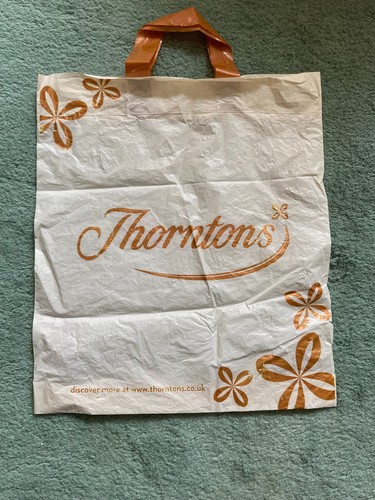 Thorntons carrier bag plastic - carrier,