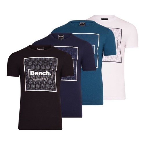 Mens bench crew neck short - mens,