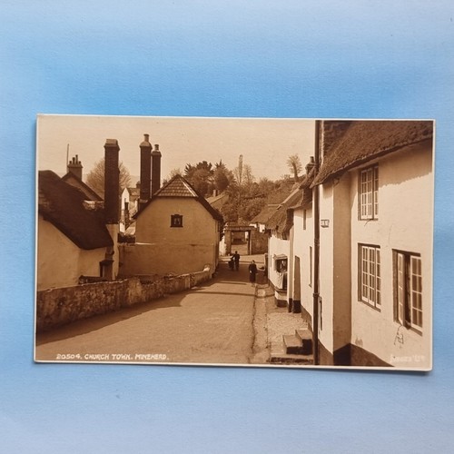 Minehead postcard c1920 - c1920, real