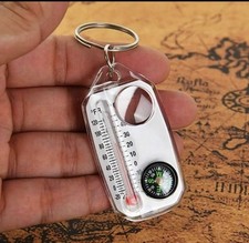 Mini Keychain Compass