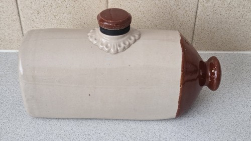 Antique stoneware hot water - antique,
