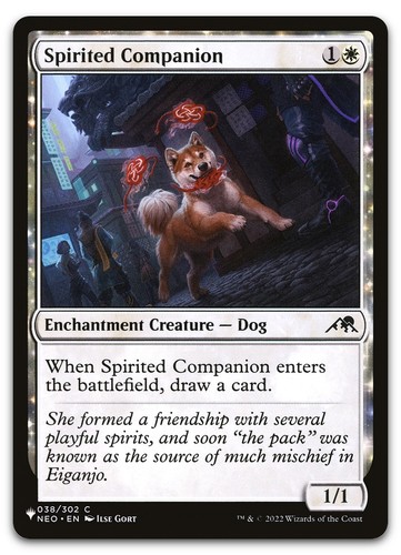 Spirited companion 038 302 - spirited, #038/302