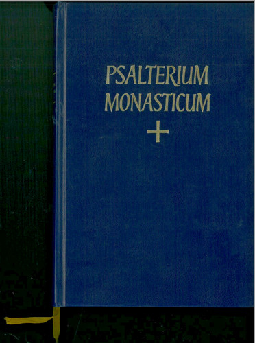 Psalterium monasticum - psalterium,