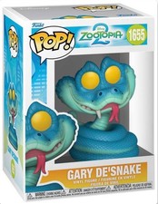Funko Pop! Disney Zootopia 2 Gary De'Snake 1655 [Brand New] Zootropolis 2