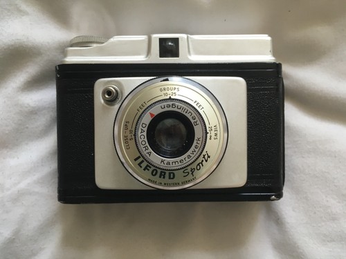 Vintage ilford sporti camera - vintage,