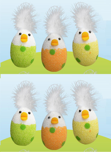 Easter foam chick - easter,