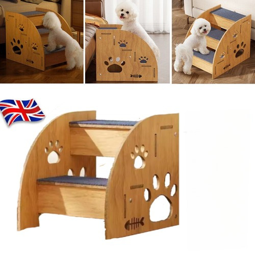 Steps wooden dog - 2,