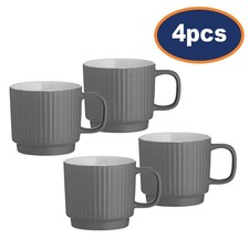 Coffee Mug Set 355ml Grey