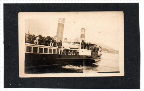 Vintage photograph steamer - photograph, of