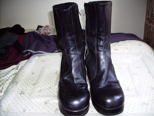 Mens vintage boots - vintage,