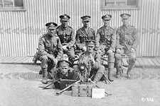 Zqq-6 WWI, Group Photo, No. 1 Battalion, Machine Gun Corps. Photo