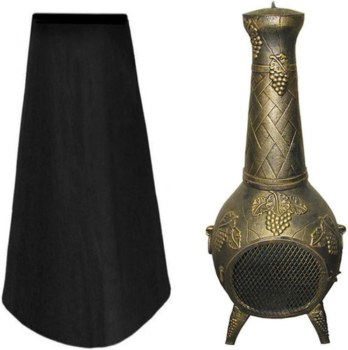 Outdoor chiminea cover - chiminea,