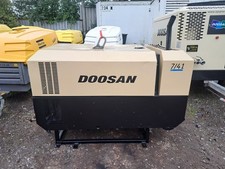 DOOSAN INGERSOLL RAND 7/41 DIESEL PORTABLE AIR COMPRESSOR Low Hours 