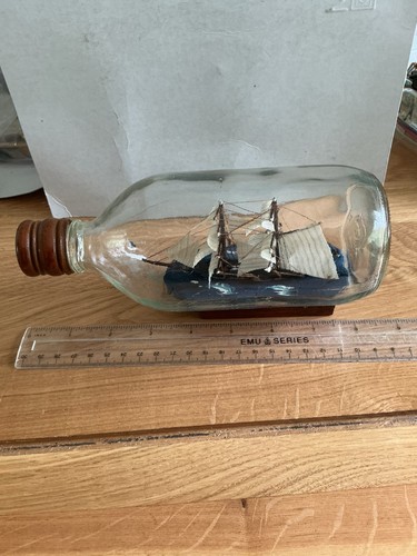 Ship bottle vgc - ship, a