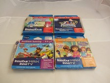 TEN  VTech InnoTab Game Cartridges Bundle - Disney Educational & Fun -  UNTESTED