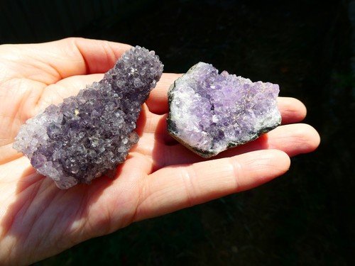 Pack amethyst crystal - 2,