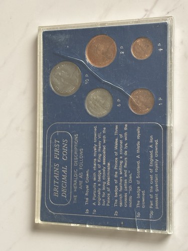 Britain first decimal coins - britain's,
