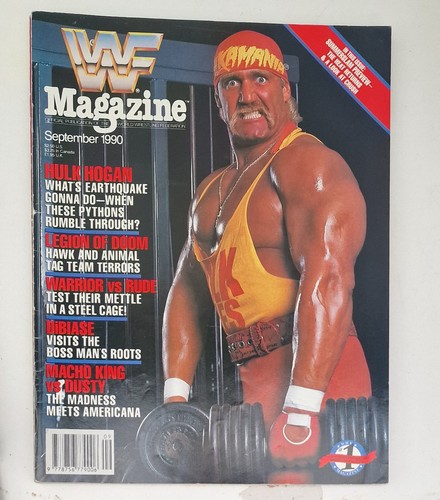 Wwf magazine september 1990 - wwf,