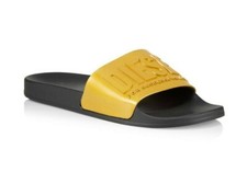 Diesel Mayemi Logo Slide Sandals  Made in Italy Size 9