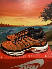 Nike Air Max Plus Safety Orange Black {DM0032-800} Men’s Size 10