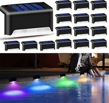 16Pcs Solar Pool Side Lights