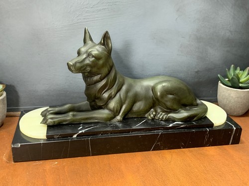 Art deco dog - deco, shepherd
