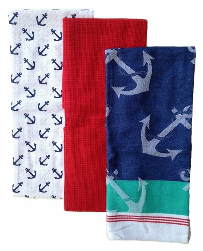 Nautical kitchen towel - kitchen, set