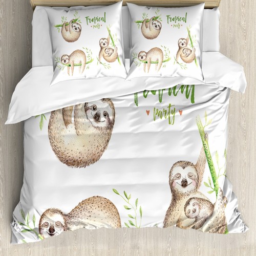 Sloth duvet cover babies - sloth,
