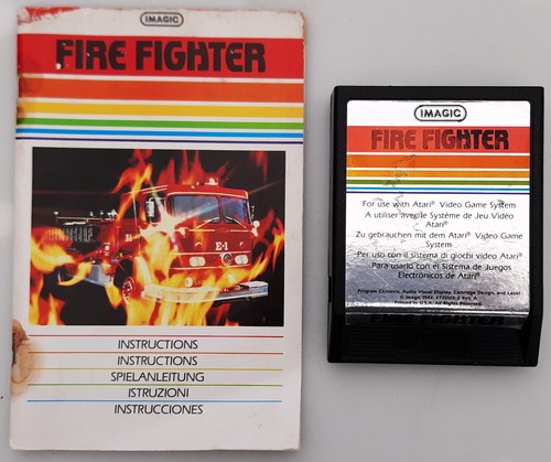 Atari 2600 fire fighters with - fire,