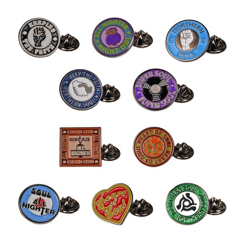 Northern soul badges metal - northern,