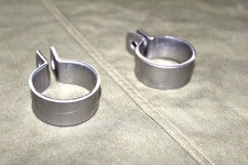 Muffler elbow clamps - clamps, set