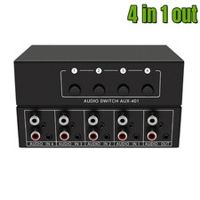 RCA AUX Audio Switch 4 in 1