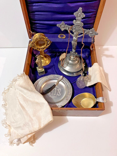 Vintage catholic sick call - vintage,