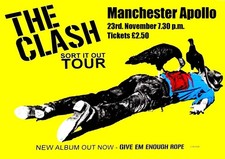 The clash gig - the,