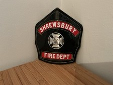 Vintage Shrewsbury MA USA Fire