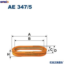 AIR FILTER AE 347/5 FOR ROVER