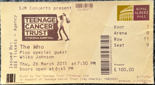 The who london albert hall - albert,