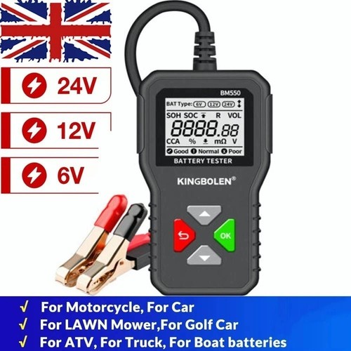 Bm550 car battery - tester, 6v