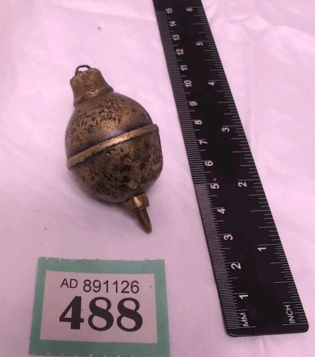 Antique brass plumb bob - antique,