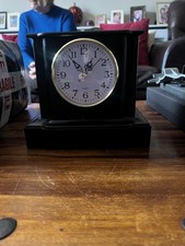 Antique Slate Mantle Clock
