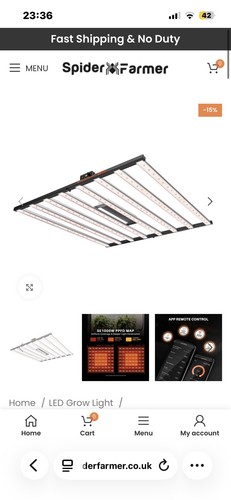 Spider farmer se1000 - evo, 1000w