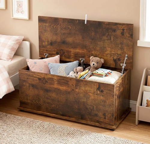 Ottoman storage box large - ottoman,