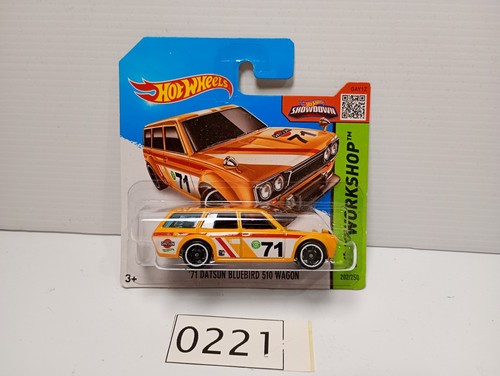 Hot wheels datsun bluebird - hot, '71