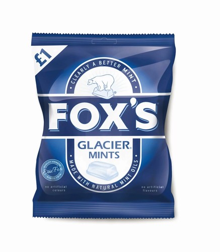 100g bags fox s - 100g, of
