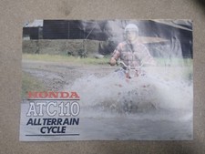 Honda ATC110 Three Wheeler / Off Road Trike - Sales Brochure 