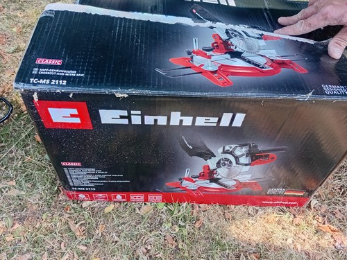 Einhell crosscut and mitre saw - and,